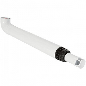 ROMMER INOX Line Комплект дымохода Антилед универсальный D60/100 - 1000 мм (раб. дл. 700 мм) INOX Li