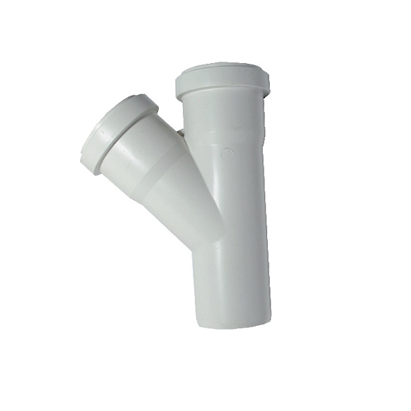 Контур Уют Тройник бесшумный Ду 50х50 45 гр