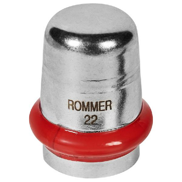 ROMMER Заглушка из нерж. стали 22 мм