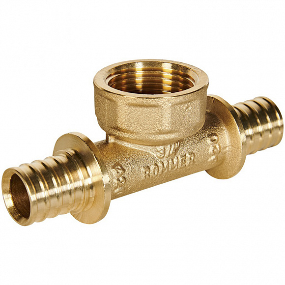 ROMMER Тройник ВР аксиальный 20x3/4" с внутренней резьбой