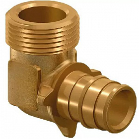 USYSTEMS Угольник резьбовой НР 16х1/2" (Uponor Q&E)