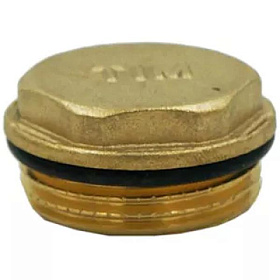 Заглушка НР 1/2" (с уплонительным кольцом) 