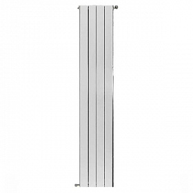 Радиатор алюминиевый STOUT Oscar 2000, 3 секции (белый), боковое подключение