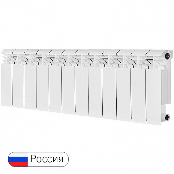 Биметаллический радиатор STOUT VEGA BM 200/100, 12 секций