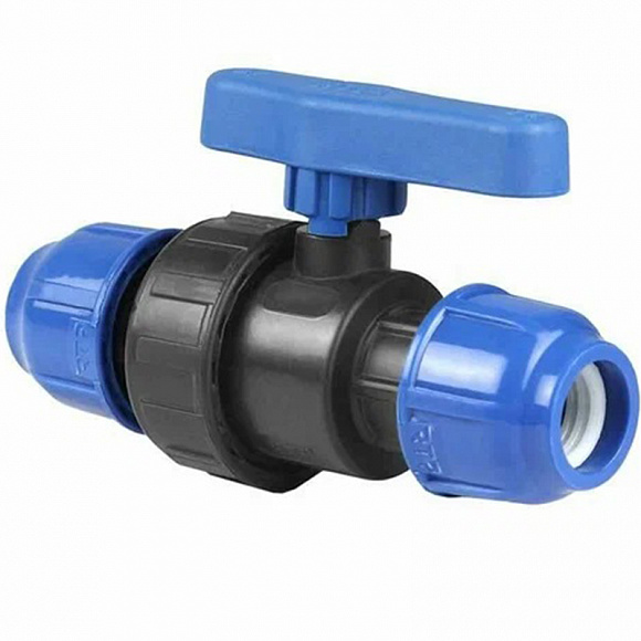 Кран шаровый РТП D25 ПНД Кран шаровый РТП D25 ПНД