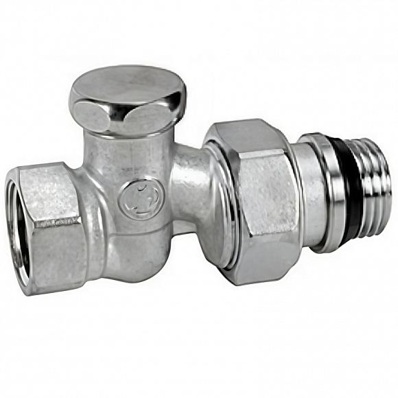 Giacomini Вентиль нижний прямой 1/2", R17TG (с доп. уплотнением)