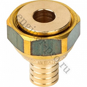 STOUT Муфта с накидной гайкой 16x3/4" для труб из сшитого полиэтилена