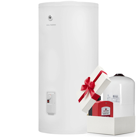 Бойлер напольный Royal Thermo GLF RTWGE 500 напольный (с ТЭНом, электроный анод) 