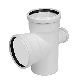 Контур Уют Крестовина одноплоскостная  бесшумная Ду 110х110х50 90 гр.