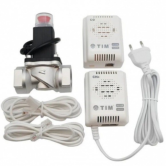 Система автоматического контроля загазованности (угарный СО+природный газ ) 1/2"