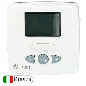 STOUT Комнатный проводной термостат WFHT-LCD