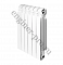 Алюминиевый радиатор GLOBAL VOX EXTRA 350/95, 6 секций