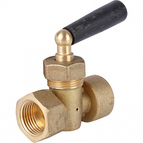 STOUT Кран для манометра, 1/2" ВР-ВР