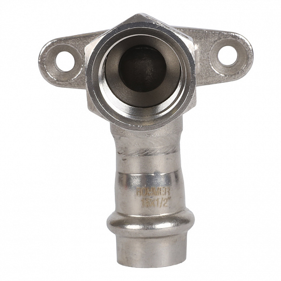 ROMMER Пресс угольник настенный с креплением 15х1/2