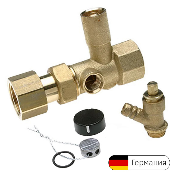 WATTS Вентиль отсечной пломбируемый 3/4", ГЕРМАНИЯ