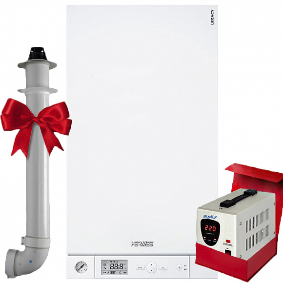 Газовый настенный котел HERMES Legacy 100-W A1JB, 30 квт (двухконтурный)