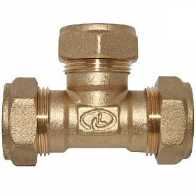 Lavita Тройник равнопроходной 15 мм													