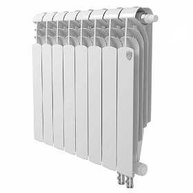 Биметаллический радиатор Royal Thermo Vittoria Super 500 VDR, 8 секций (нижнее подключение)