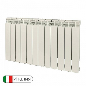 Алюминиевый радиатор STOUT Bravo 500/80, 12 секций