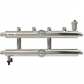 ПроксиТерм Распределительный коллектор GK 25-2.1 (вх. 1", 2+1 выхода 1 ")