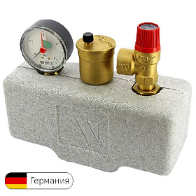 WATTS Группа безопасности котла 3 бар, 100 кВт (в теплоизоляции) ГЕРМАНИЯ