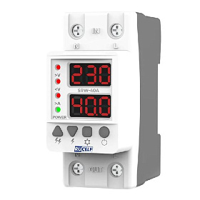 Реле напряжения и тока RUCELF SRW-40A