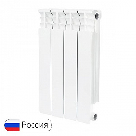 Биметаллический радиатор STOUT SPACE 500/90, 4 секции