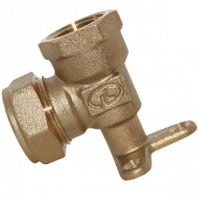 Lavita Уголок нерж переходной ВР 15-1/2" с креплением 