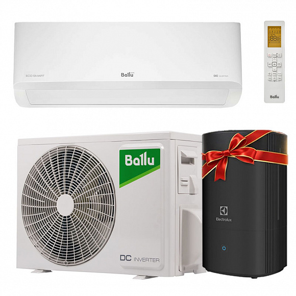 Сплит-система инверторного типа BALLU Eco Smart 12HN8 комплект (до 35 м2)