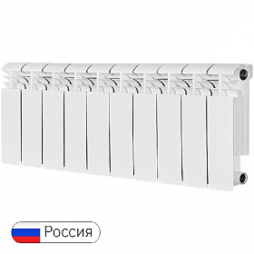 Биметаллический радиатор STOUT VEGA BM 200/100, 10 секций