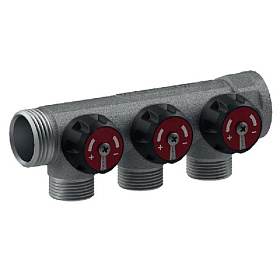 ROMMER Коллектор регулирующий 3/4" х 1/2" - 3 вых. EК
