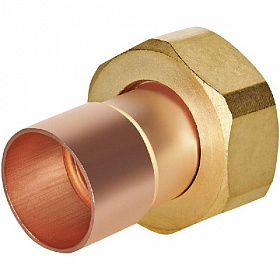 JINTIAN Разъемное соединение пайка-В 22х1" ВР 