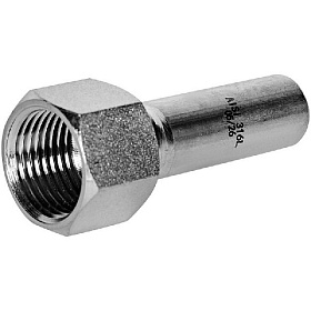 STOUT Пресс вставка из нерж. стали ВР 15х1/2 