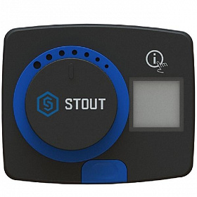 STOUT Сервопривод с LED дисплеем, с датчиком для фикс. регул. температуры (NEW)