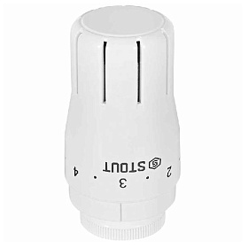 STOUT Design Термоголовка жидкостная M30*1.5 (Белая)