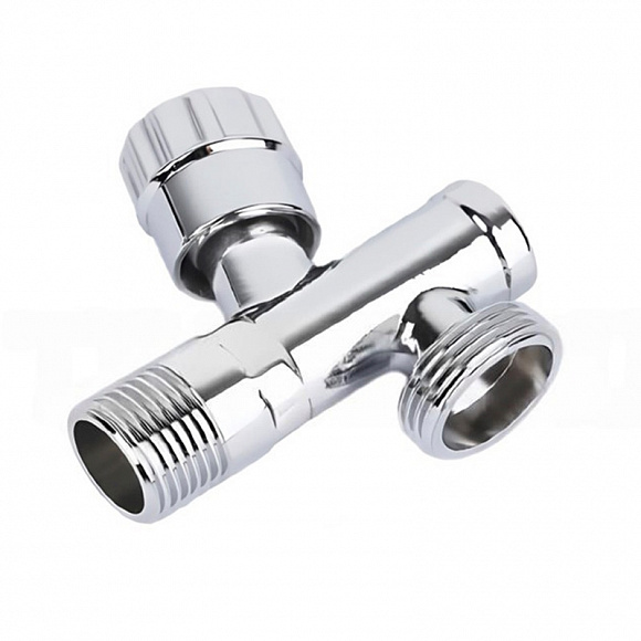 TIM Вентиль с фильтром угловой 1/2''х1/2"