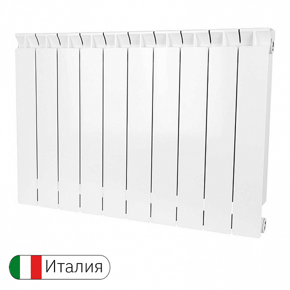 Биметаллический радиатор STOUT STYLE 500/80, 10 секций Биметаллический радиатор STOUT STYLE 500/80, 10 секций