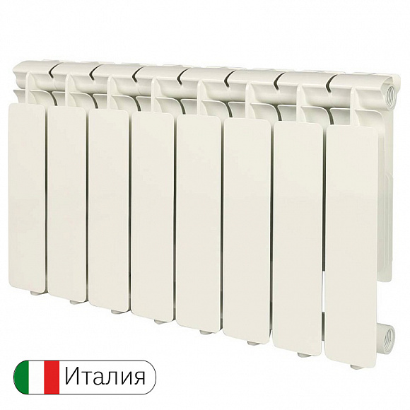 Алюминиевый радиатор STOUT Bravo 350/80, 8 секций Алюминиевый радиатор STOUT Bravo 350/80, 8 секций