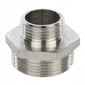 SFT-0004-001121 STOUT Ниппель НН переходной никелированный 1"1/2X1