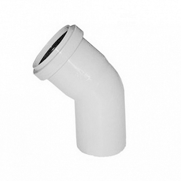 Контур Уют Отвод бесшумный Ду 50 45 гр.