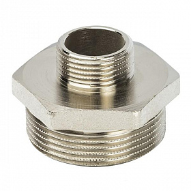 SFT-0004-011234 STOUT Ниппель НН переходной никелированный 1"1/2X3/4