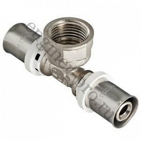 VALTEC Пресс тройник ВР 16х1/2"x16 для металлопластиковых труб