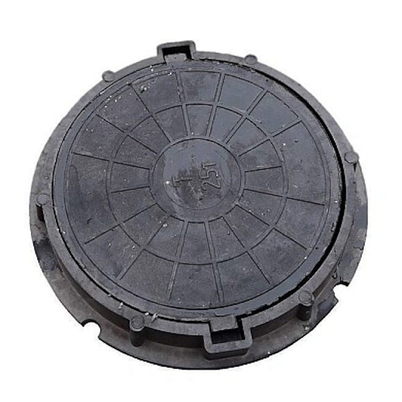 Люк полимерный 250 кН, черный