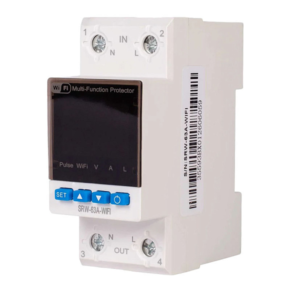 Реле напряжения RUCELF SRW-63A-WIFI 