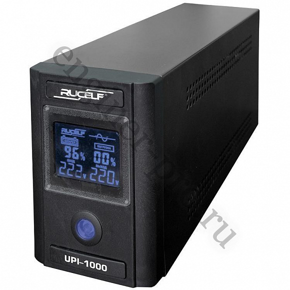 Источник бесперебойного питания RUCELF UPI-1000-24-EL (800 Вт, 24V) Источник бесперебойного питания RUCELF UPI-1000-24-EL (800 Вт, 24V)