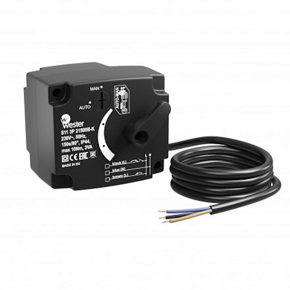 Wester Сервопривод S11 MOD (24V, 90/75 сек, до Ду 100)