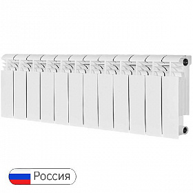 Биметаллический радиатор STOUT VEGA BM 200/100, 12 секций