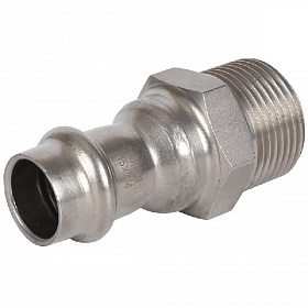 ROMMER Пресс муфта из нерж. стали 15х3/4 НР