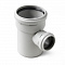 STOUT Тройник канализационный бесшумный D 110 x 58 / 87,5°
