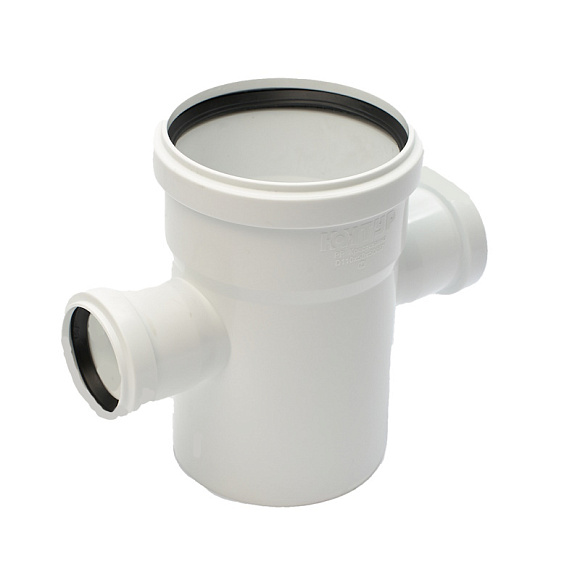 Контур Уют Крестовина одноплоскостная  бесшумная Ду 110х50х50 90 гр.